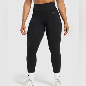 Gymshark Black Flex High Waisted Leggings, Size Medium